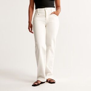 Abercrombie & fitch curvé love  high rise the 90’S relaxed fit jeans 34-18L NWT